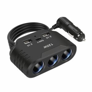 120W Car Charger Splitter
